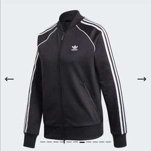Adidas SST Black Track Jacket